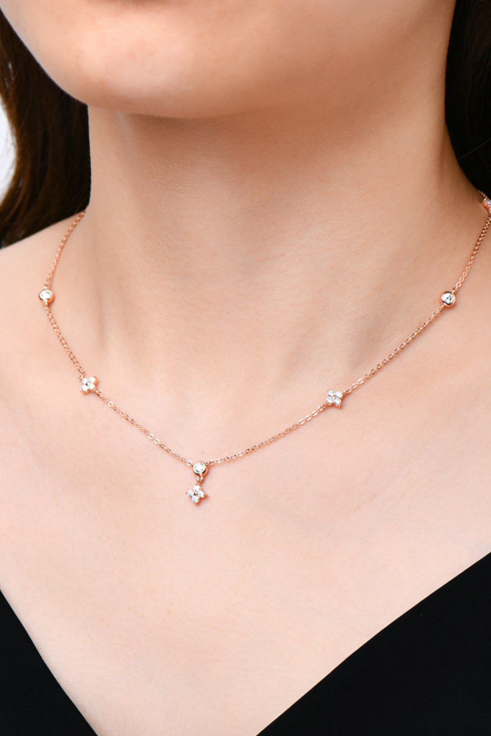 Moissanite 925 Sterling Silver Necklace